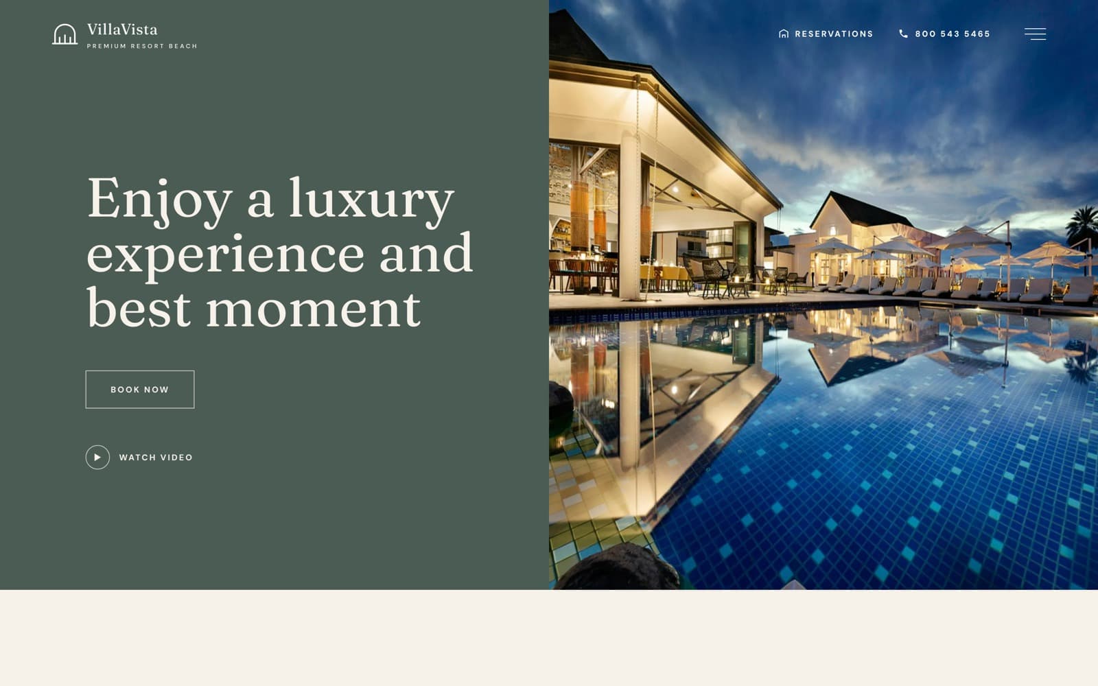 VillaVista — home page