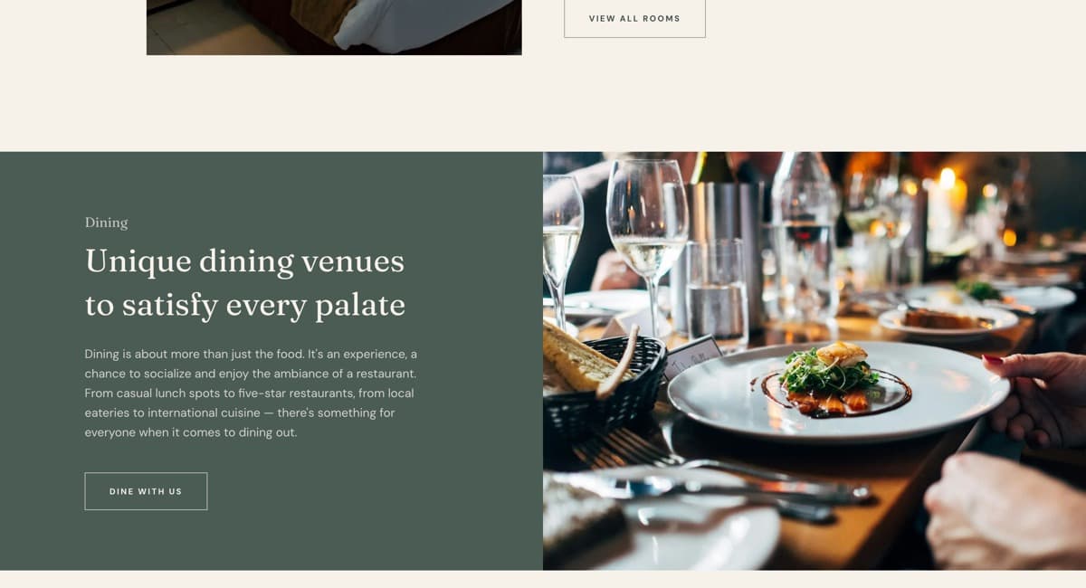 VillaVista — page section